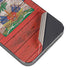Haiti Flag Dark Wood iPhone 13 Pro Max Skin
